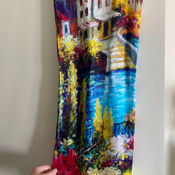 Chinese Silk Scarf - Picture 1 of 1